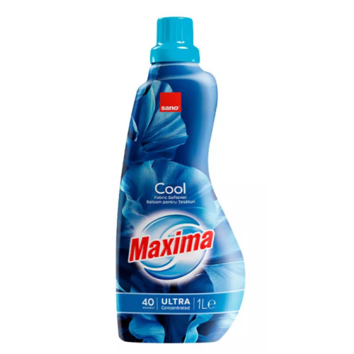 Кондиціонер парфумований для прання Sano Maxima Cool, 40 прань, 1 л